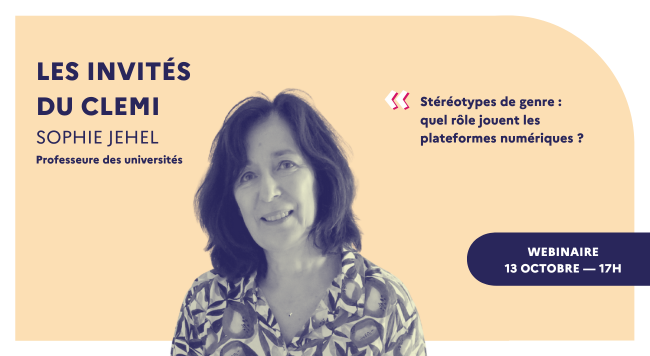 Visuel "Les invités" du 13 octobre - Sophie Jehel