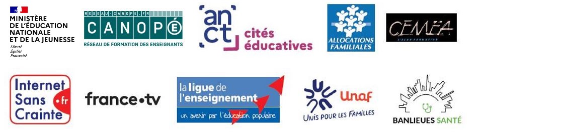 Logos des partenaires