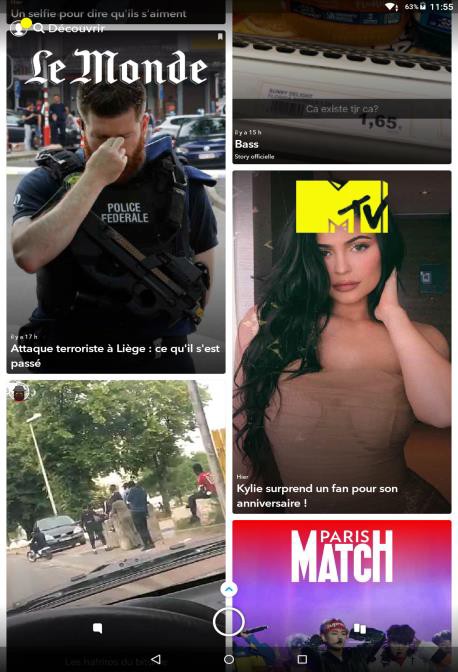 Edition spéciale sur Snapchat