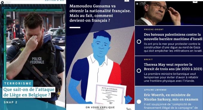 Trois brèves sur les actualités « chaudes » de la journée