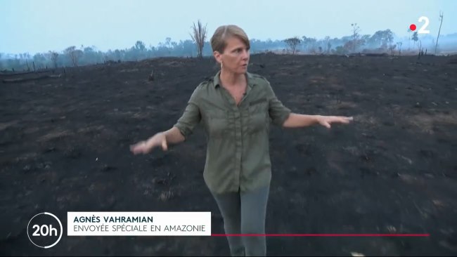 Capture de l'écran de TV