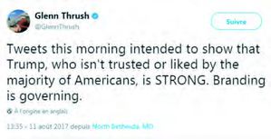 Tweet de Glenn Thrush