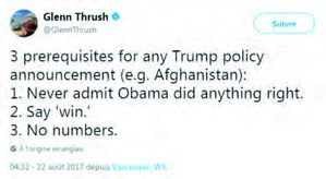 Tweet de Glenn Thrush