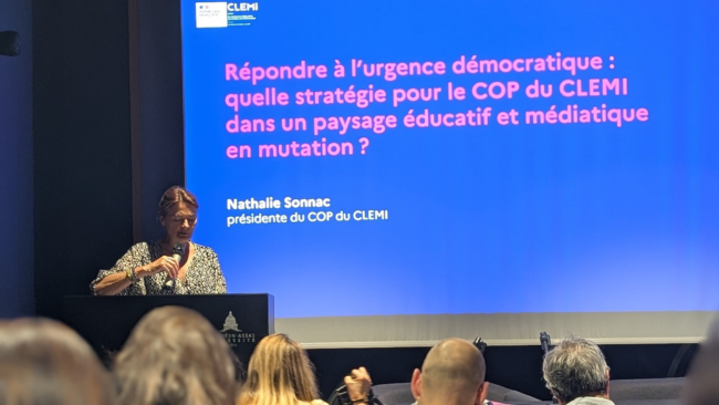 Nathalie Sonnac 84ème COP CLEMI
