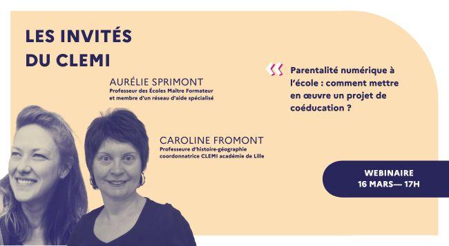 Les Invités du CLEMI : Caroline Fromont et Aurélie Sprimont