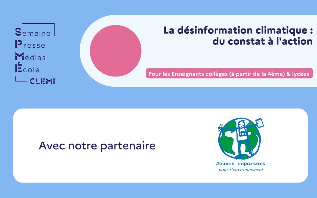 SPME 2026 - Jeunes Reporters pour l'Environnement